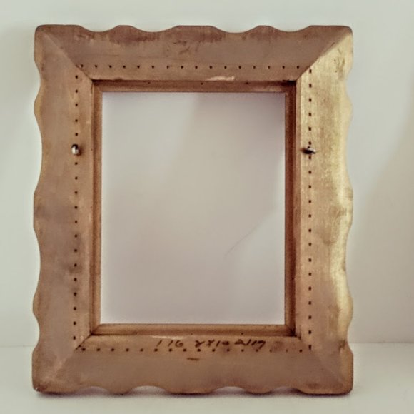 Vintage Fancy Wooden Frame measures 15" X 13" inches - Picture 6 of 15